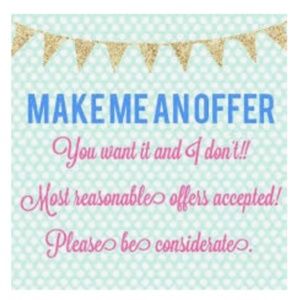 Accepting ressonable offers!